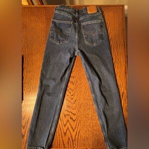 Women's Straight Leg Jeans - Blue